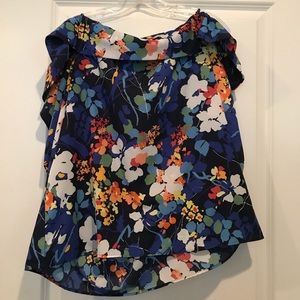 Banana Republic off shoulder floral top